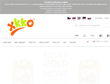 Tablet Screenshot of kikko.sk